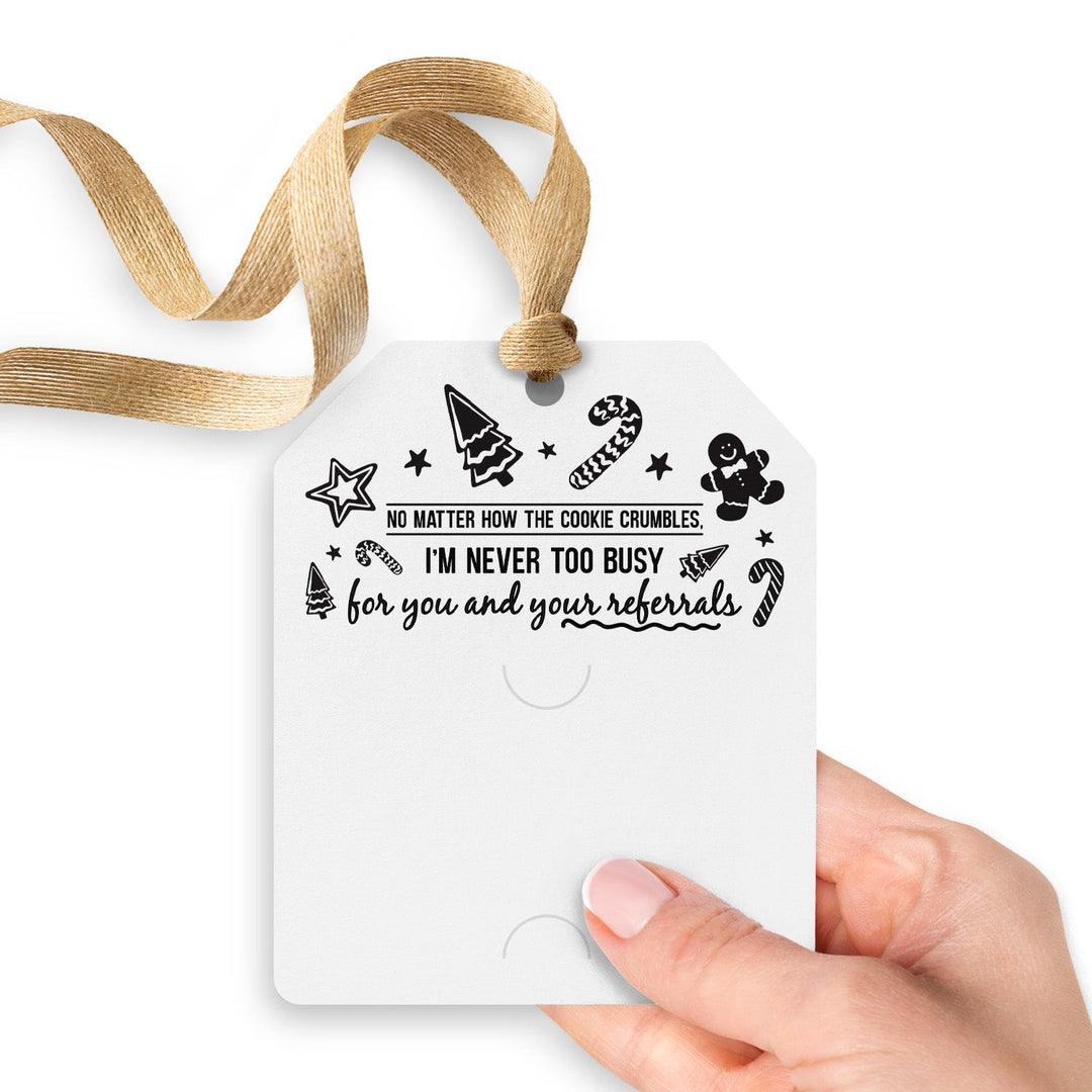 No Matter How The Cookie Crumbles Christmas Cookie | Gift Tags Gift Tag Market Dwellings