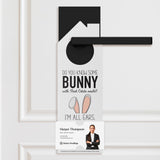 Do You Know Some Bunny? Door Hangers Holiday Door Hanger Market Dwellings