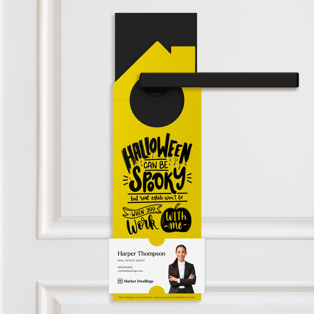 Halloween Can Be Spooky Door Hangers Door Hanger Market Dwellings LEMON