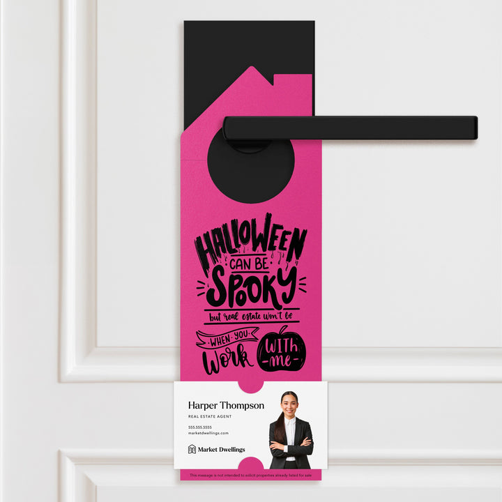 Halloween Can Be Spooky Door Hangers Door Hanger Market Dwellings RAZZLE BERRY