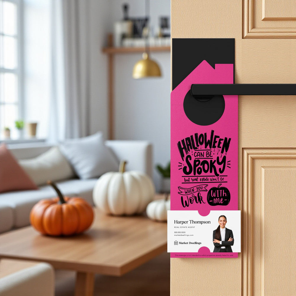 Halloween Can Be Spooky Door Hangers Holiday Door Hanger Market Dwellings
