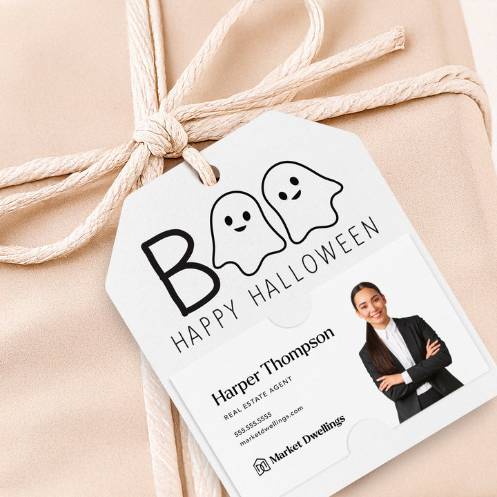 BOO Happy Halloween | Gift Tags