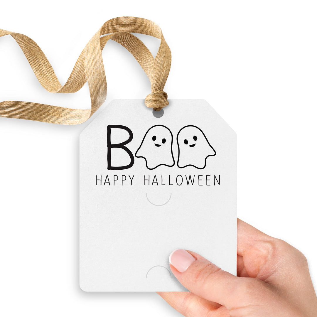 BOO Happy Halloween | Gift Tags