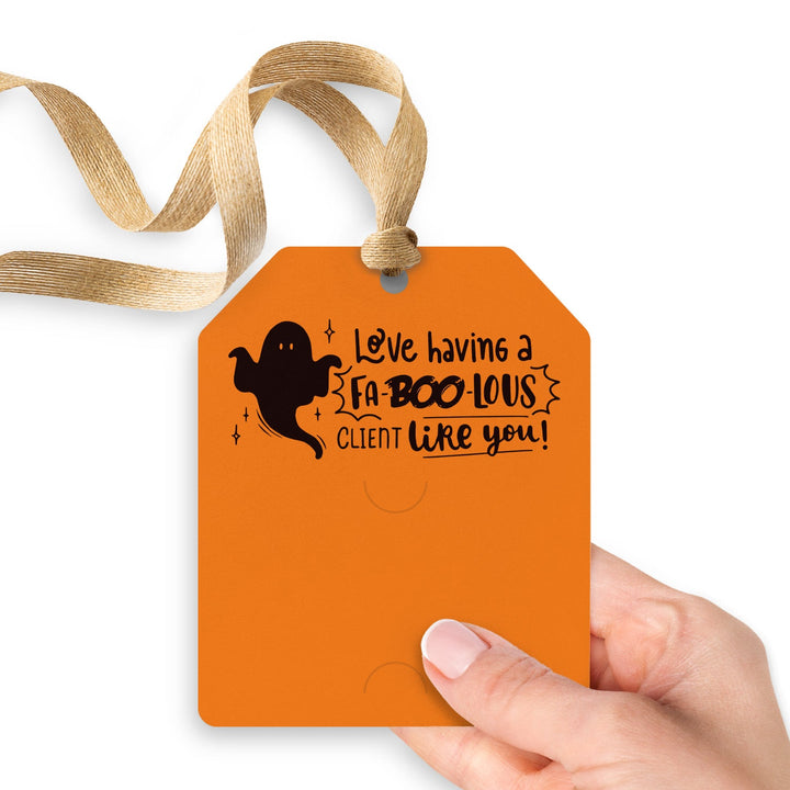 Love Having a Fa-BOO-lous Client Like You | Gift Tags