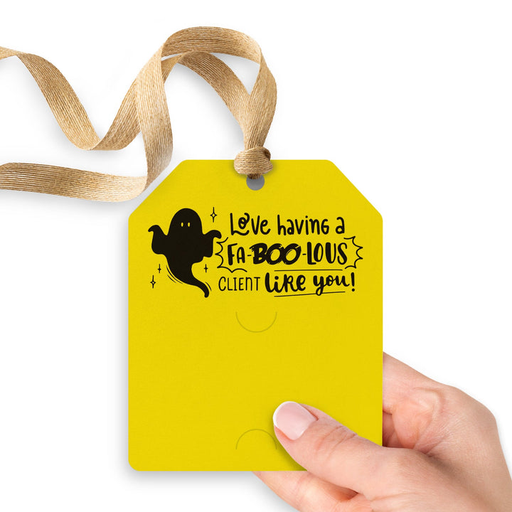 Love Having a Fa-BOO-lous Client Like You | Gift Tags Gift Tag Market Dwellings