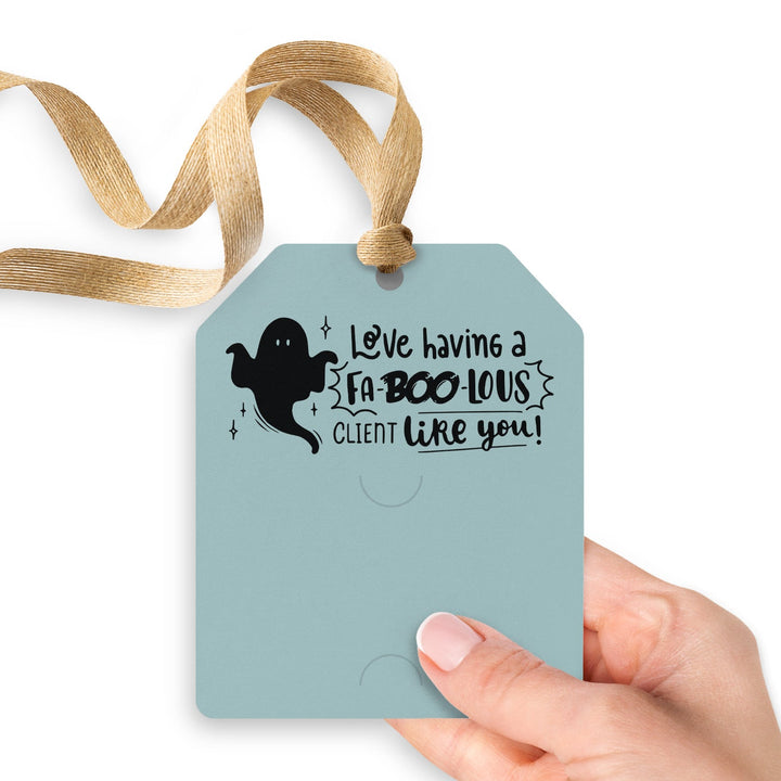 Love Having a Fa-BOO-lous Client Like You | Gift Tags Gift Tag Market Dwellings