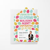 Looking For An Egg-Ceptional Real Estate Agent? | Easter Spring | Real Estate Mailers with Envelopes Mailer Market Dwellings