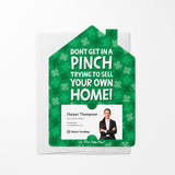 Don't Get In A Pinch Trying To Sell Your Own Home! | St. Patrick's Day | Real Estate Mailers with Envelopes Mailer Market Dwellings GREEN 10
