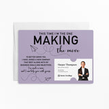 This Time I'm the One Making the Move | Real Estate Mailers with Envelopes Mailer Market Dwellings