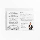 I'm not just a , I'm also your Neighbor | Real Estate Mailers with Envelopes Mailer Market Dwellings WHITE 10