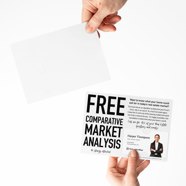 Set of Comparative Market Analysis Real Estate Mailer | Envelopes Included | M20-M003