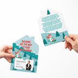 Dashing All the Way to your Dream Home | Christmas | Real Estate Mailers with Envelopes Mailer Market Dwellings