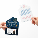 This is your Year to Sparkle | New Year | Real Estate Mailers with Envelopes Mailer Market Dwellings