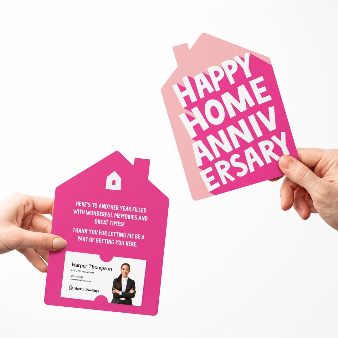 Set of Happy Home Anniversary | Mailers | Envelopes Included | M238-M001-AB Mailer Market Dwellings