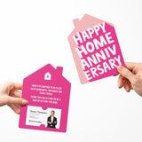 Happy Home Anniversary | Real Estate Mailers with Envelopes Mailer Market Dwellings