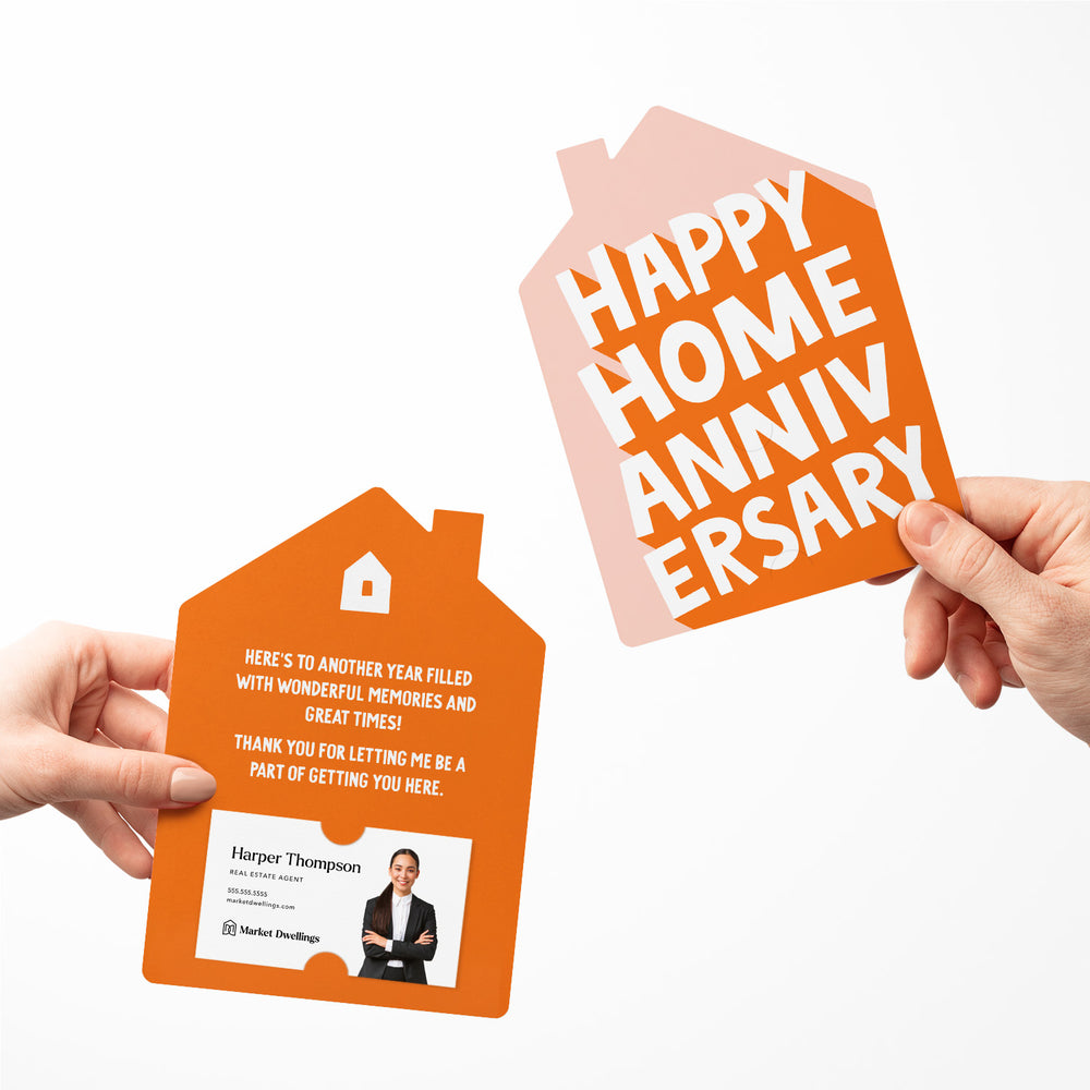 Set of Happy Home Anniversary | Mailers | Envelopes Included | M238-M001-AB Mailer Market Dwellings