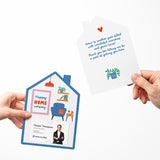 Happy Home-iversary | Real Estate Mailers with Envelopes Mailer Market Dwellings