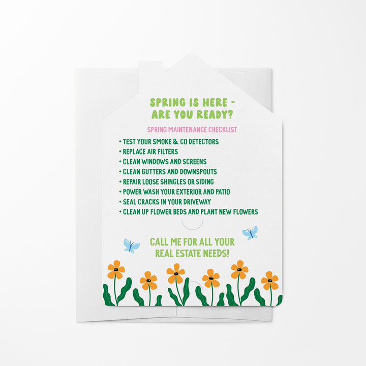 Set of Hello Spring! | Spring Mailers | Envelopes Included | M253-M001 Mailer Market Dwellings