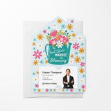 The Real Estate Market Is Blooming | Spring | Real Estate Mailers with Envelopes Mailer Market Dwellings