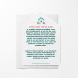 The Real Estate Market Is Blooming | Spring | Real Estate Mailers with Envelopes Mailer Market Dwellings