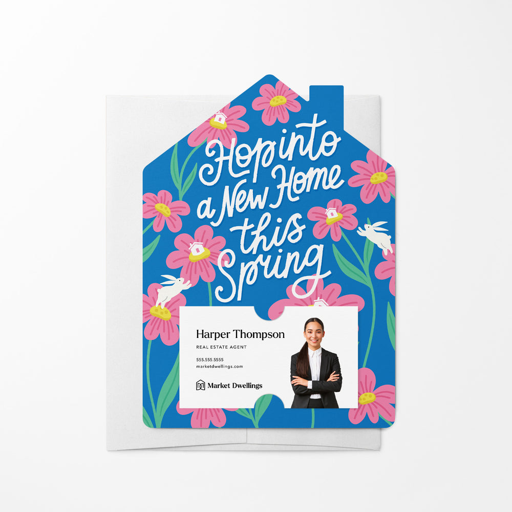 Hop Into A New Home This Spring! | Easter Spring | Mailers with Envelopes Mailer Market Dwellings