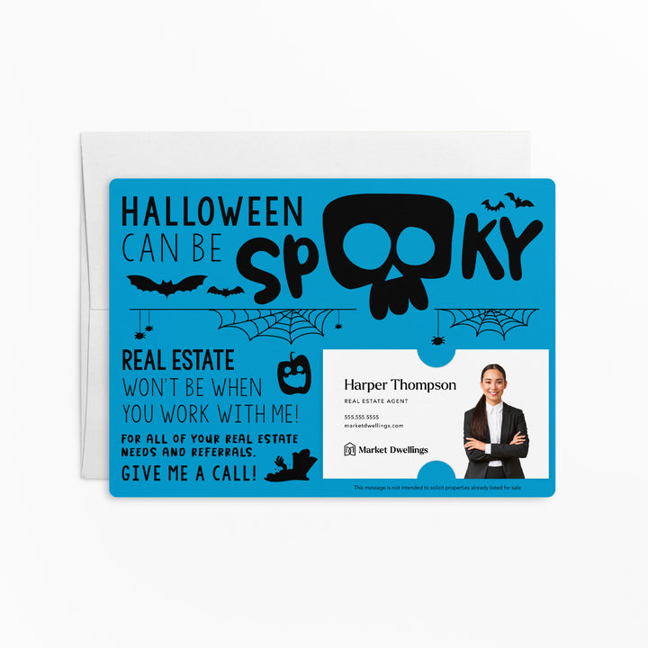 Set of Halloween Can Be Spooky Mailers | Envelopes Included | M26-M003 Mailer Market Dwellings ARCTIC