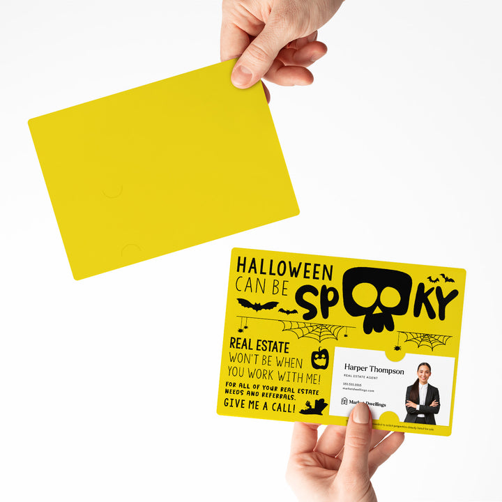 Set of Halloween Can Be Spooky Mailers | Envelopes Included | M26-M003 Mailer Market Dwellings