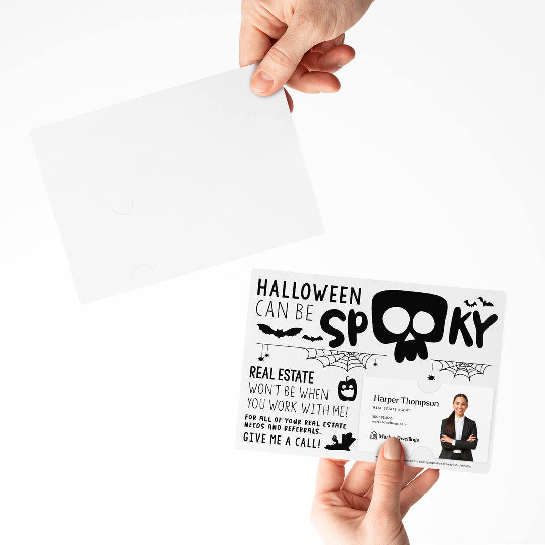 Set of Halloween Can Be Spooky Mailers | Envelopes Included | M26-M003 Mailer Market Dwellings