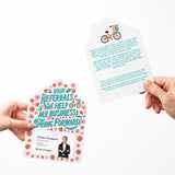Your Referrals Help My Business Spring Forward! | Real Estate Mailers with Envelopes Mailer Market Dwellings