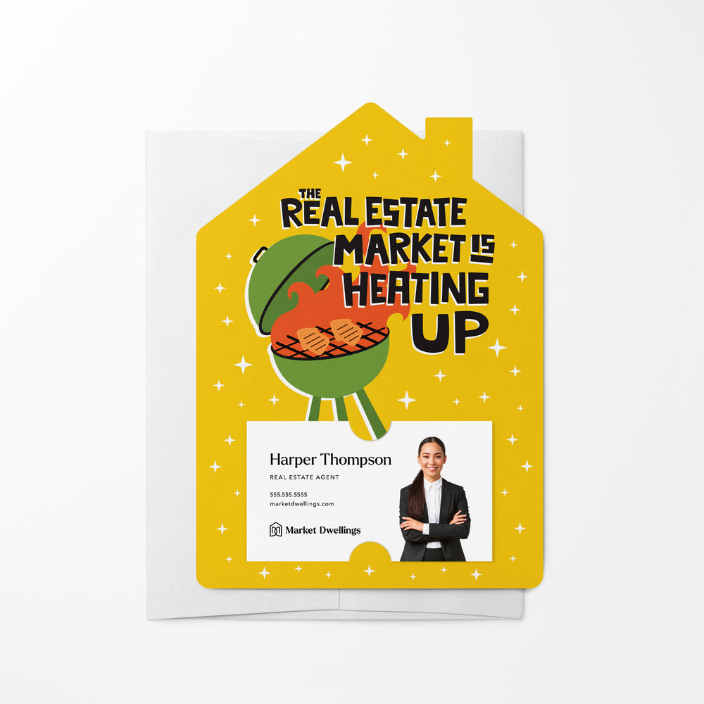 The Real Estate Market Is Heating Up | Summer | Real Estate Mailers with Envelopes Mailer Market Dwellings