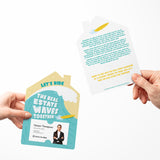Let's Ride The Real Estate Waves Together! | Summer | Real Estate Mailers with Envelopes Mailer Market Dwellings