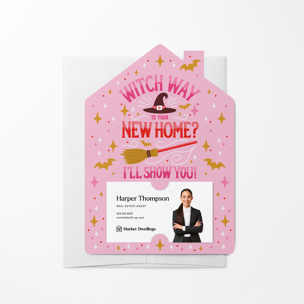Witch Way To Your New Home? I’ll Show You! | Halloween | Mailers with Envelopes Mailer Market Dwellings