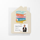 Home is Where Your Story Begins | Real Estate Mailers with Envelopes Mailer Market Dwellings