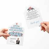 Your Referrals Make My Business Bloom | Real Estate Mailers with Envelopes Mailer Market Dwellings