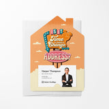 Is It Time To Make A Change... To Your Address? | Real Estate Mailers with Envelopes Mailer Market Dwellings