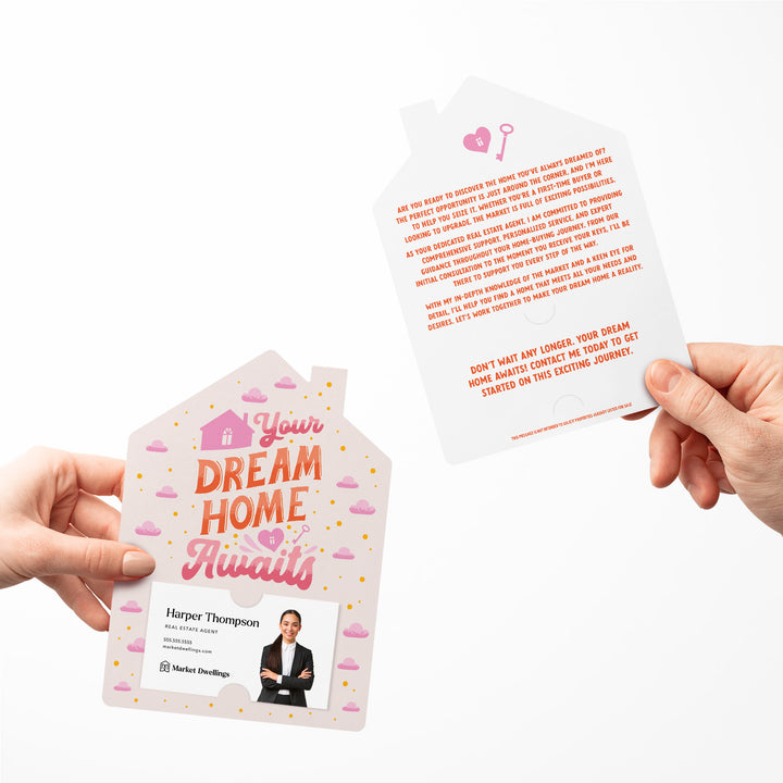 Set of Your Dream Home Awaits | Mailers | Envelopes Included | M291-M001-AB Mailer Market Dwellings