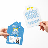 Tick Tock, It's New Home O'Clock! | Real Estate Mailers with Envelopes Mailer Market Dwellings