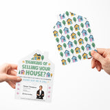 Thinking of Selling Your House? Real Estate Mailers w/ Envelopes | Real Estate Mailers with Envelopes Mailer Market Dwellings
