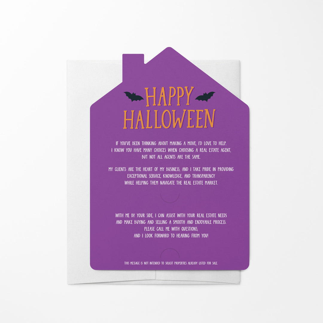 Set of May I Be Frank Halloween Real Estate Mailers | Envelopes Included | M61-M001 Mailer Market Dwellings