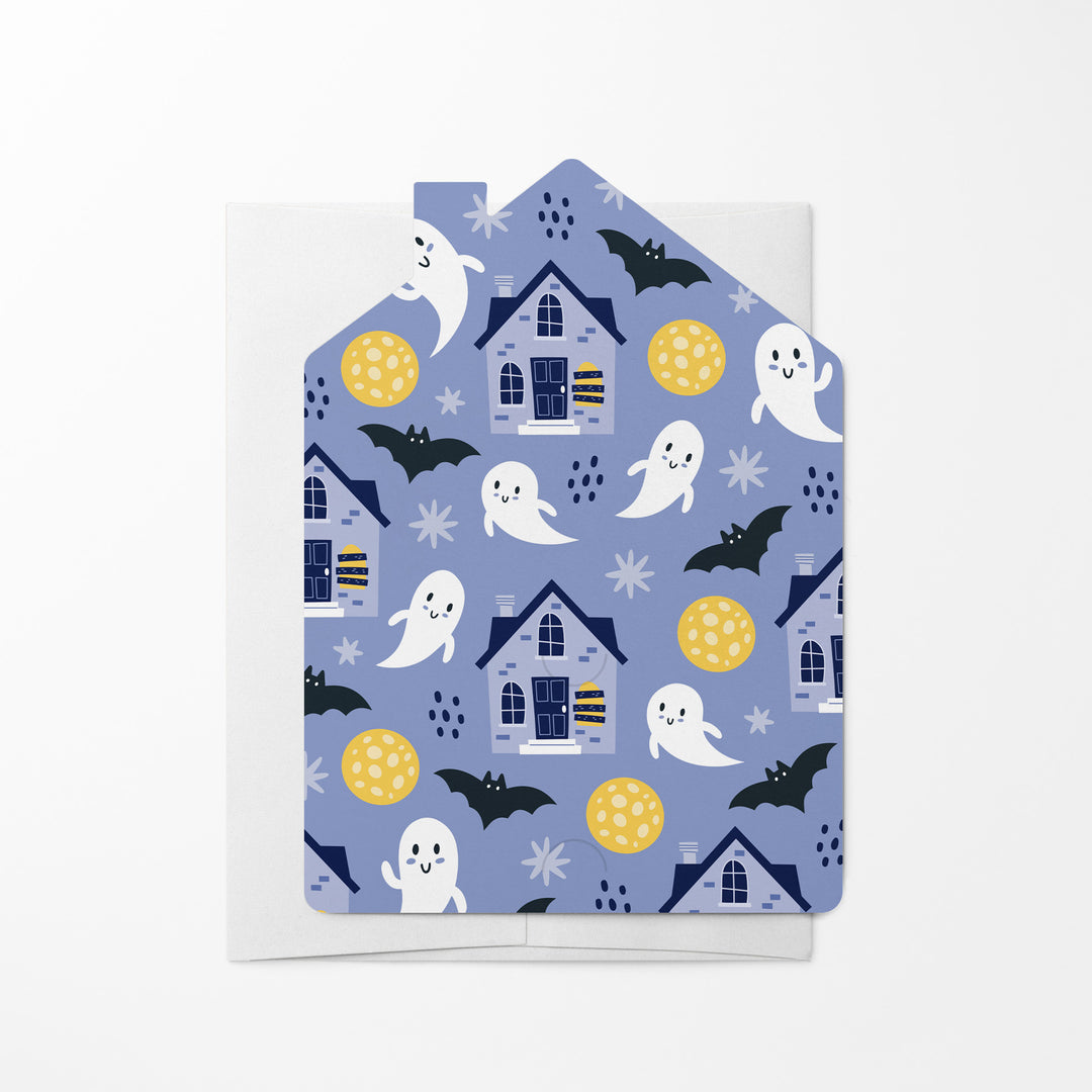 Set of Warning Signs of a Haunted House Real Estate Mailers | Envelopes Included | M62-M001 Mailer Market Dwellings