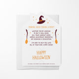Home Is Where You Hang Your Hat | Halloween | Real Estate Mailers with Envelopes Mailer Market Dwellings