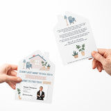 I Don't Just Want To Sell You A House I Want To Find You A Home | Real Estate Mailers with Envelopes Mailer Market Dwellings