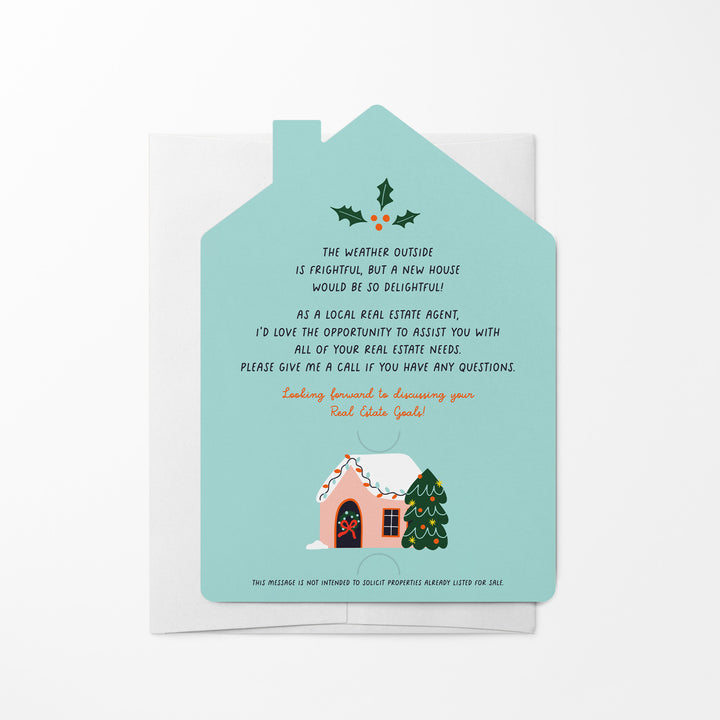 Set of Happy Holidays | Christmas Winter Mailers | Envelopes Included | M82-M001 Mailer Market Dwellings