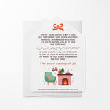 There Is No Place Like Home For The Holidays | Christmas Winter | Real Estate Mailers with Envelopes Mailer Market Dwellings