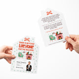 There Is No Place Like Home For The Holidays | Christmas Winter | Real Estate Mailers with Envelopes Mailer Market Dwellings