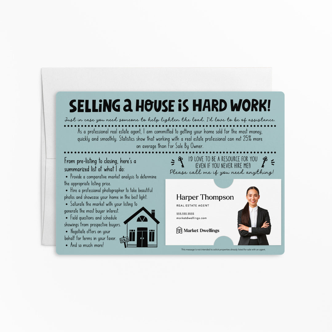 Set of For Sale By Owner FSBO Real Estate Mailers | Envelopes Included | M86-M003