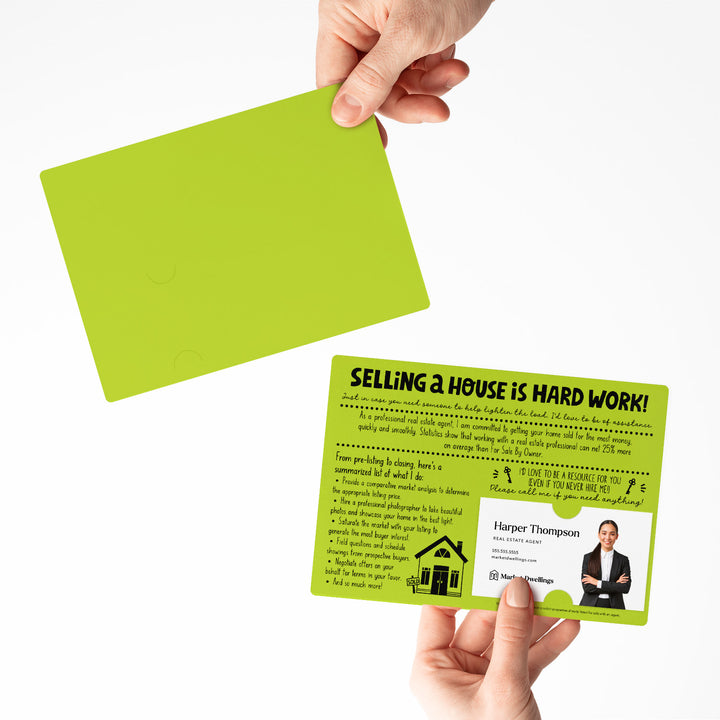 Set of For Sale By Owner FSBO Real Estate Mailers | Envelopes Included | M86-M003 Mailer Market Dwellings