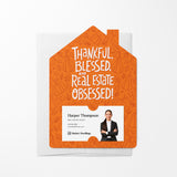 Thankful, Blessed, And Real Estate Obsessed! | Thanksgiving | Real Estate Mailers with Envelopes Mailer Market Dwellings