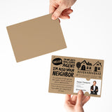 Hello I'm not just a Real Estate Agent, I'm also your Neighbor | Mailers with Envelopes Mailer Market Dwellings
