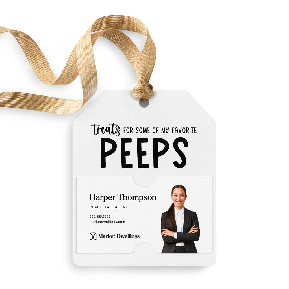 Treats for Some of My Favorite Peeps | Gift Tags Gift Tag Market Dwellings WHITE 12